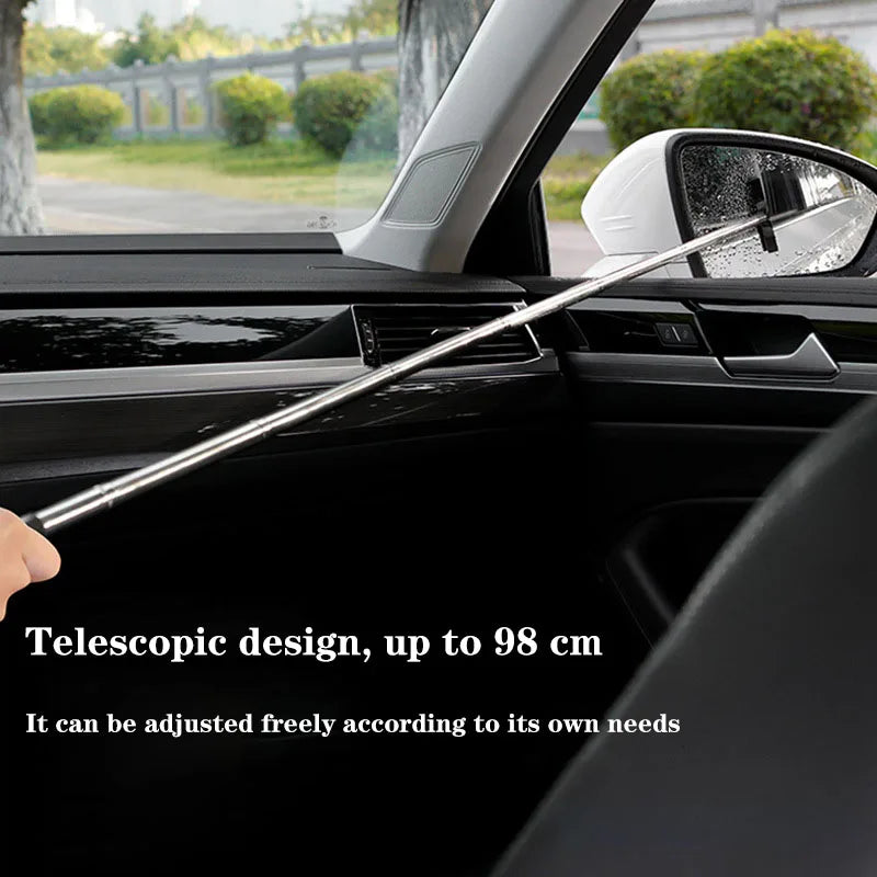 Telescopic Car Mirror Cleaning Tool