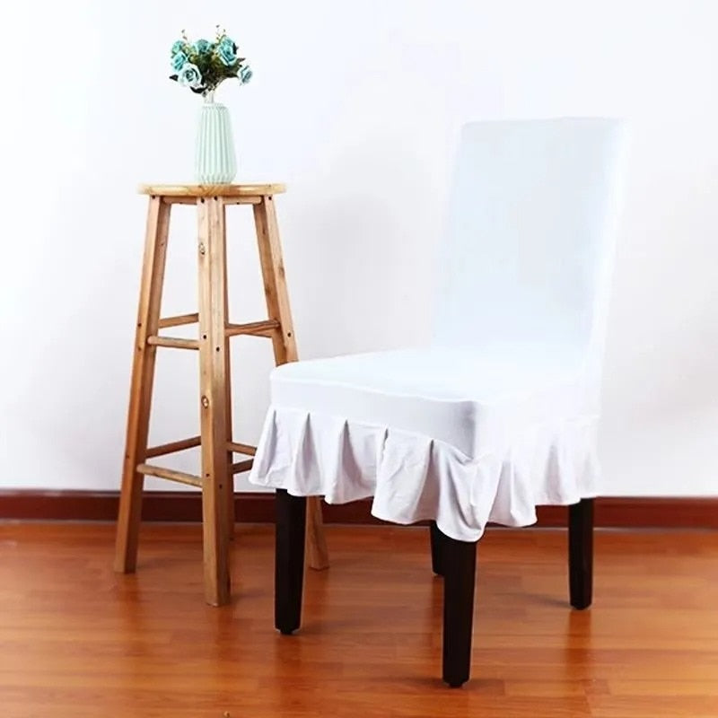 Thicker Fabric Skirt Chair Cover