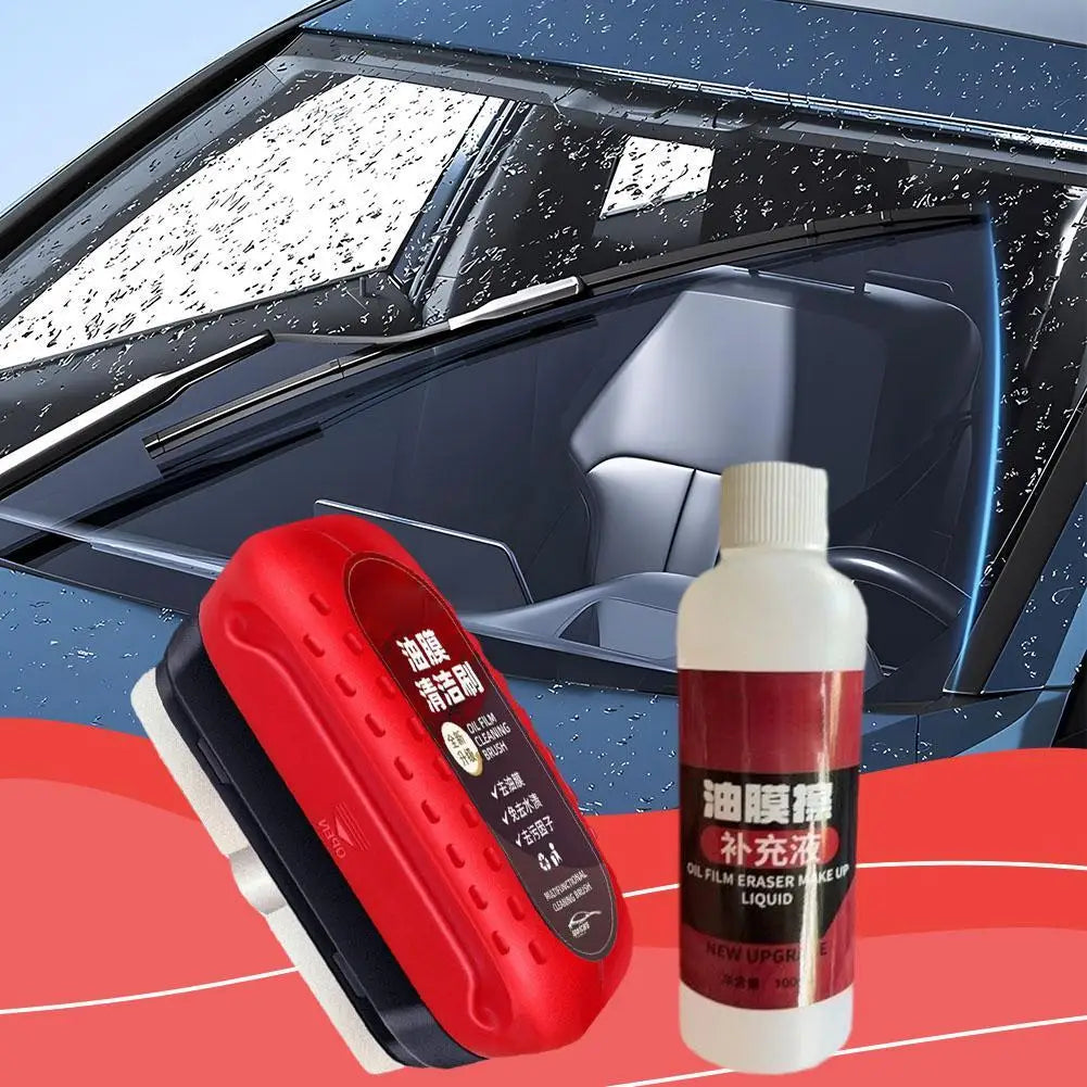 Car Glass Oil Film Remover