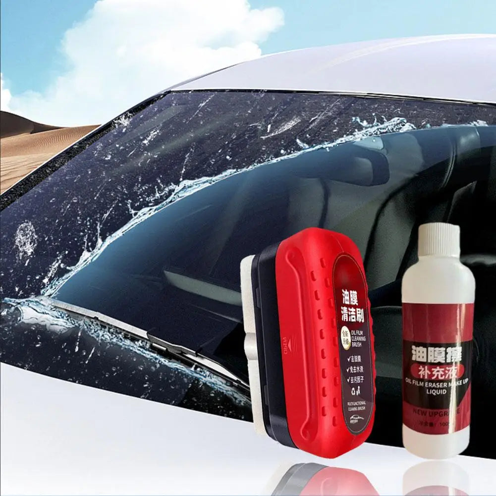 Car Glass Oil Film Remover