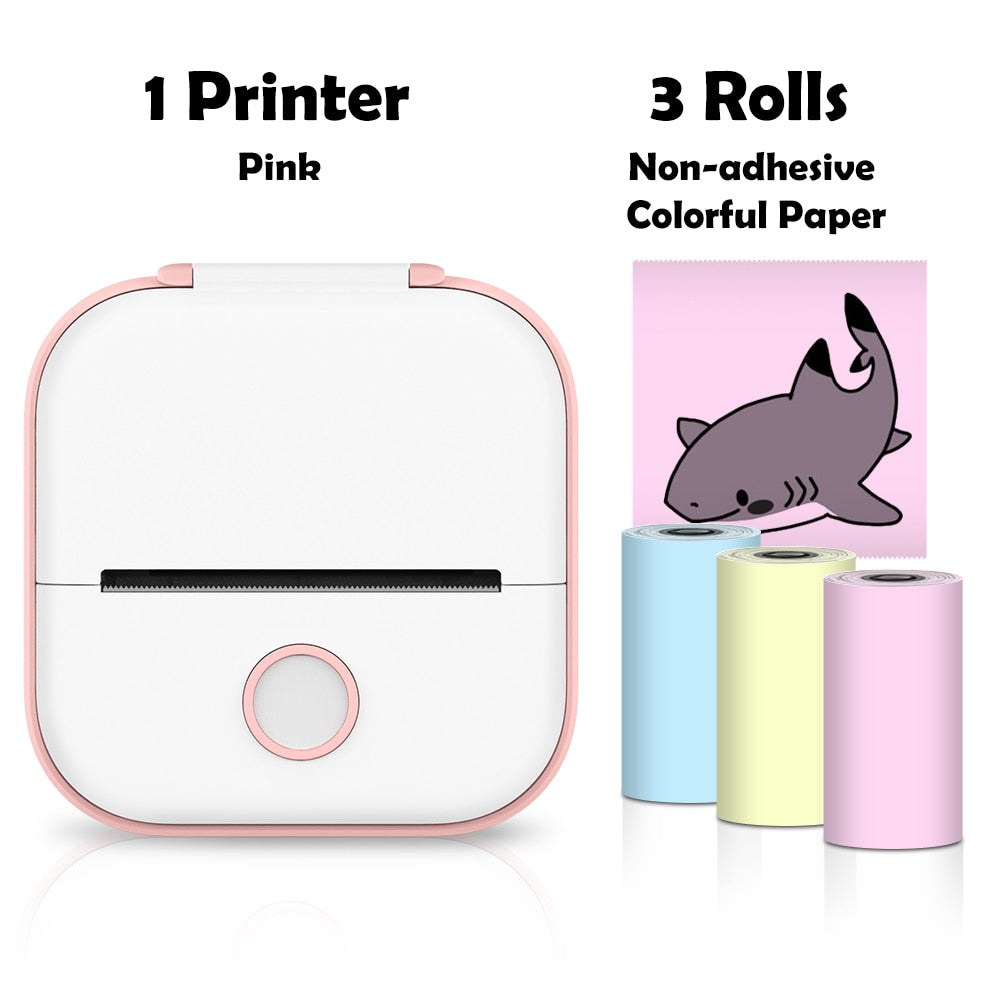 Mini Label Sticker Printer