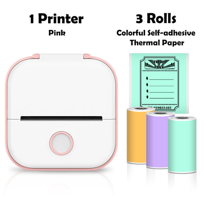 Mini Label Sticker Printer