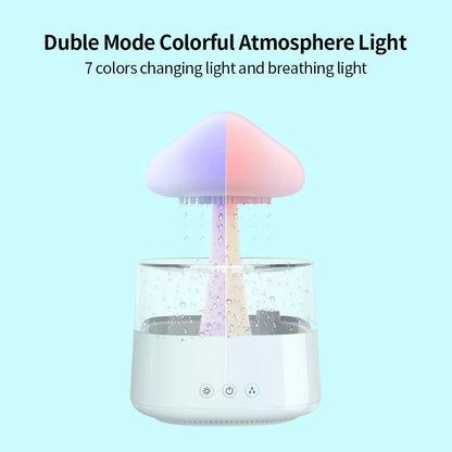 Relax Cloud Rain Humidifier Lamp