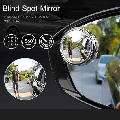 2Pcs Car Blind Spot Mirror