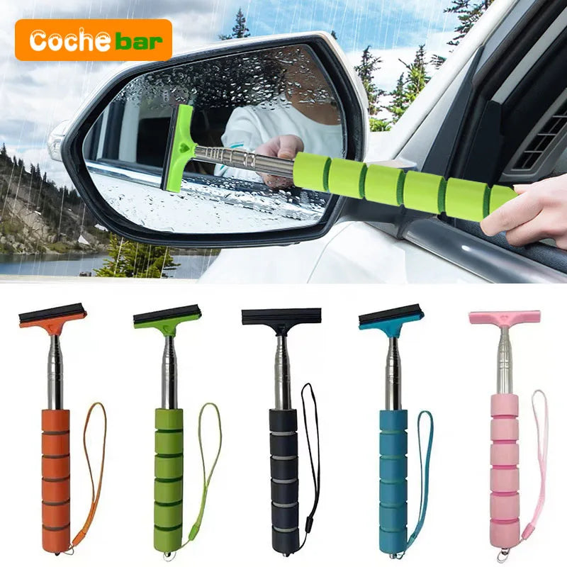 Telescopic Car Mirror Cleaning Tool