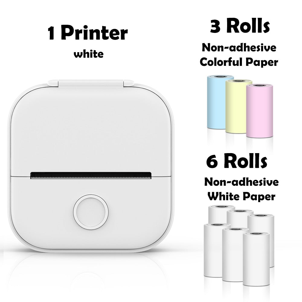 Mini Label Sticker Printer