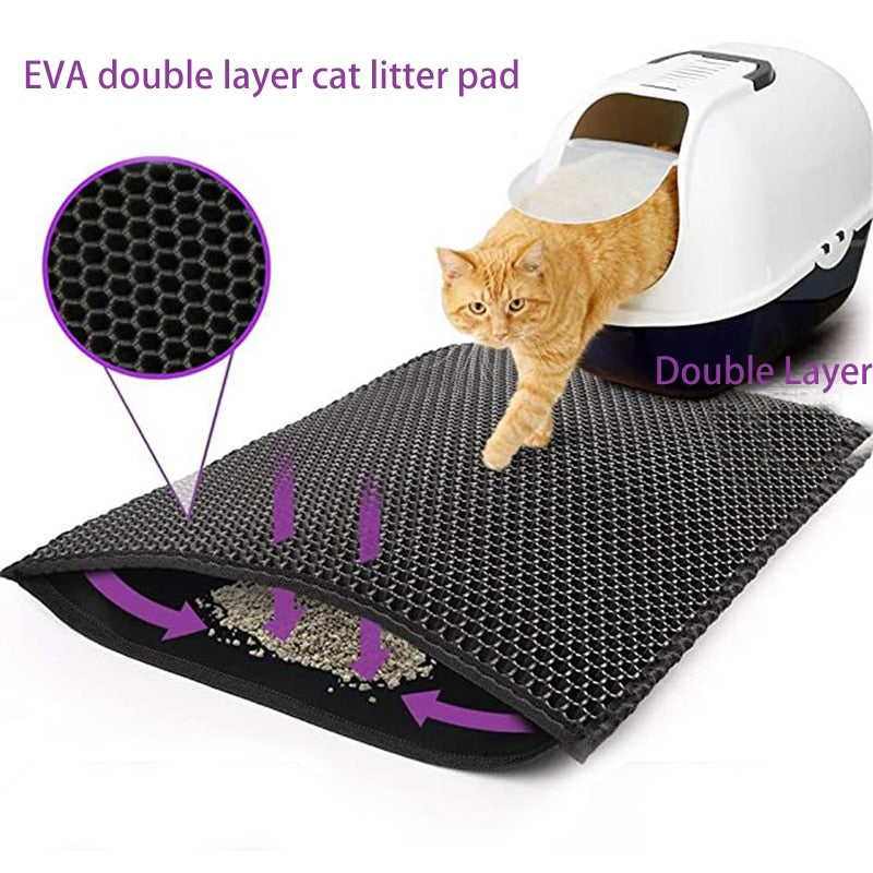 Cat litter pad